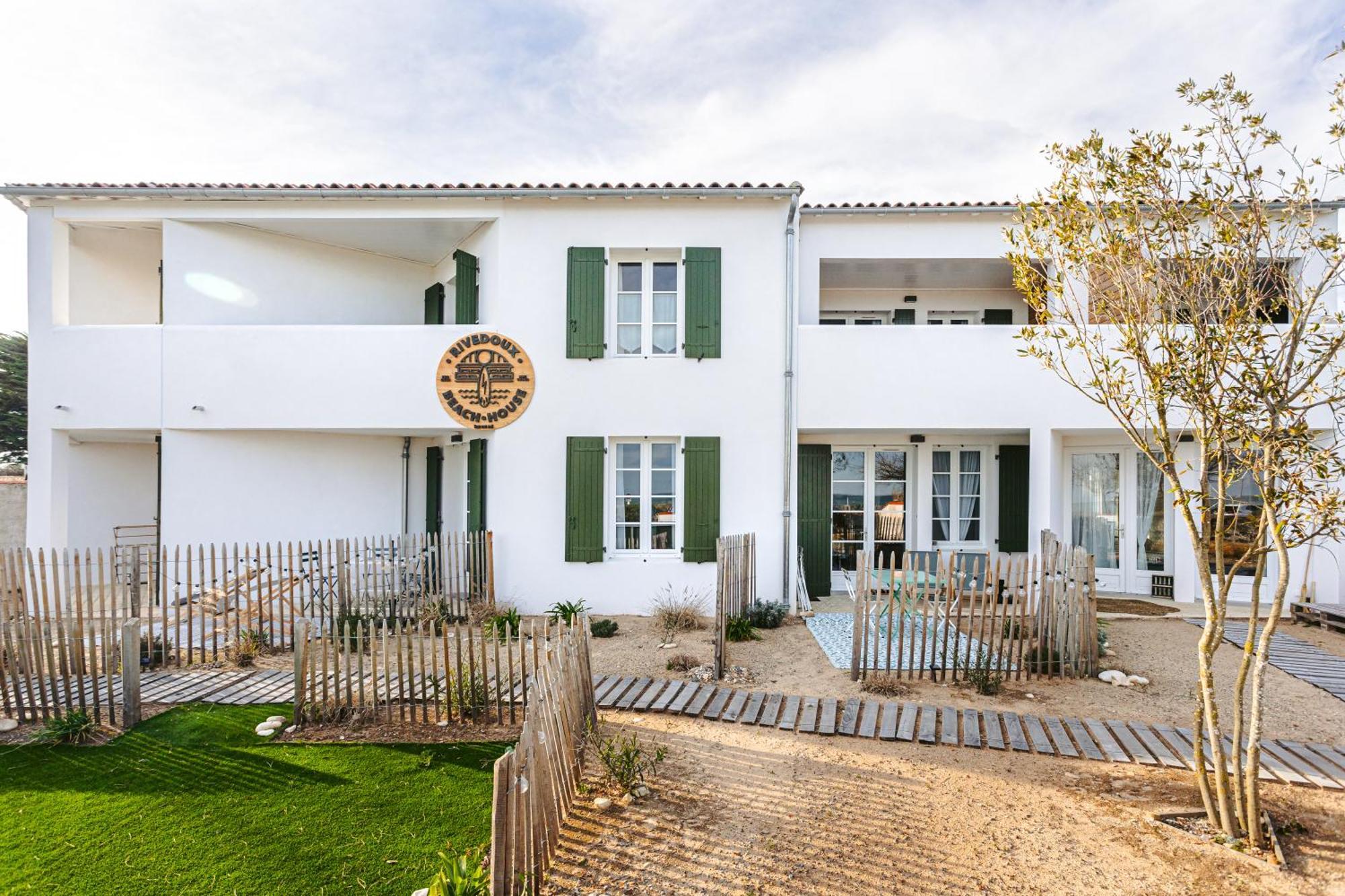 La Plage, T2 Vue Mer Rivedoux-Plage Exterior foto